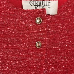 Beautiful Red Formal Gown With Silver Sequence